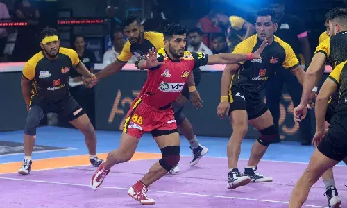 Bengaluru Bulls and Telugu Titans Bengaluru Bulls and Telugu Titans