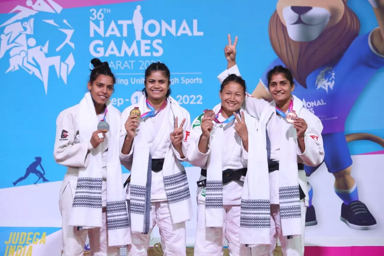 जूडो महिला 57 किग्रा पदक विजेता 