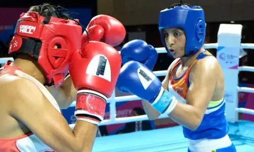Simranjit Kaur Boxing