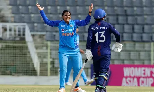 Womens Asia Cup: भारत ने थाईलैंड को किया ढेर, महज 6 ओवर में ही जीत लिया मैच Womens Asia Cup: भारत ने थाईलैंड को किया ढेर, महज 6 ओवर में ही जीत लिया मैच