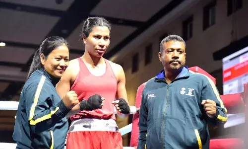 Lovlina Borgohain boxing Lovlina Borgohain boxing