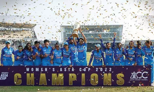 Womens Asia Cup 2022 : भारत बना सातवीं बार चैंपियन Womens Asia Cup 2022 : भारत बना सातवीं बार चैंपियन