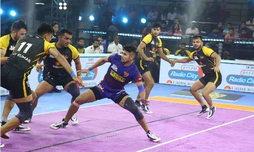 Dabang Delhi vs Telegu Titans Dabang Delhi vs Telegu Titans