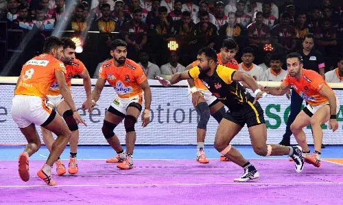 Puneri Paltan vs Telegu Titans PKL Puneri Paltan vs Telegu Titans PKL