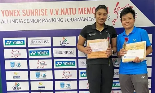 khushi and priya badminton