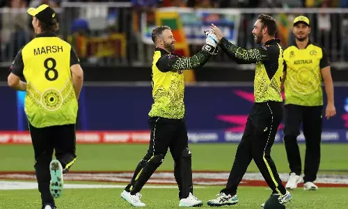 T20 World Cup: श्रीलंका को 7 विकेट से हराकर ऑस्ट्रेलिया ने हासिल की पहली जीत T20 World Cup: श्रीलंका को 7 विकेट से हराकर ऑस्ट्रेलिया ने हासिल की पहली जीत