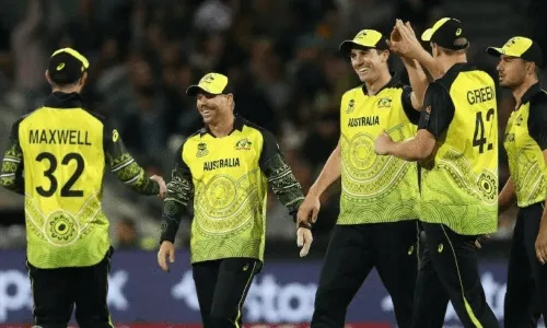 T20 World Cup: रोमांचक मुकाबले में ऑस्ट्रेलिया ने अफगानिस्तान को 4 रन से हराया T20 World Cup: रोमांचक मुकाबले में ऑस्ट्रेलिया ने अफगानिस्तान को 4 रन से हराया