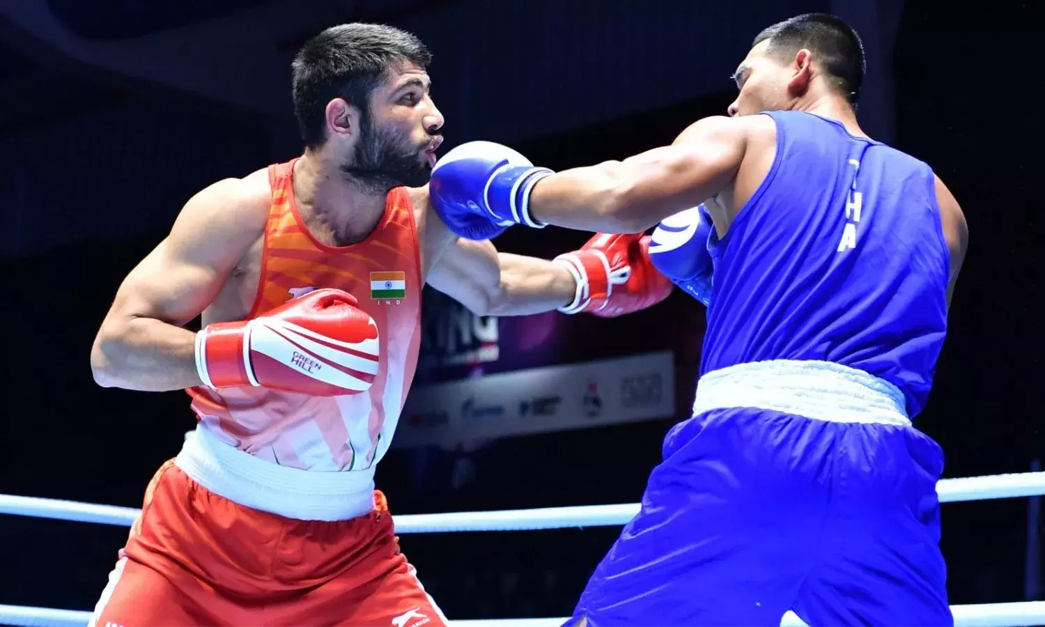 Asian Boxing Championships: शानदार जीत के साथ सेमीफाइनल में पहुंचे सुमित Boxer Sumit