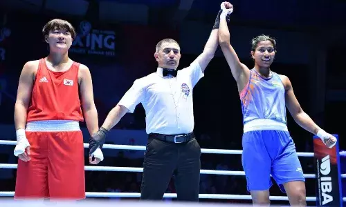 Lovlina Borgohain boxing
