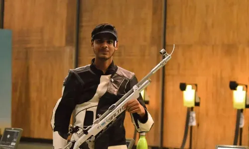 एशियाई एयरगन चैंपियनशिप में दिव्यांश ने हासिल किया स्वर्ण, किरण जाधव को मिला रजत