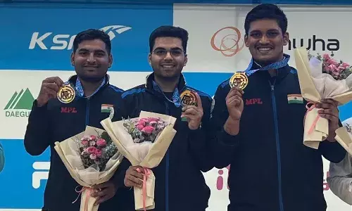 Asian Airgun Championship: भारत की झोली में आए चार स्वर्ण पदक