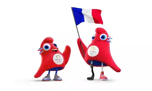 Paris Olympics and Paralympics Mascot Phryge Paris Olympics and Paralympics Mascot Phryge