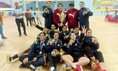 दक्षिण रेलवे को हराकर मध्य रेलवे ने जीता भारतीय रेलवे महिला वॉलीबॉल चैंपियनशिप का खिताब