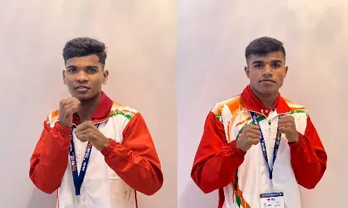 Vishwanath and Vanshaj boxer