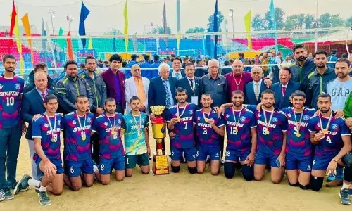 12 साल बाद हरियाणा को जूनियर राष्ट्रीय वॉलीबॉल का खिताब