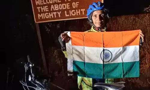 45 साल की प्रीति ने अकेले तय की 4000 किमी की दूरी, बनाया नया रिकॉर्ड 45 साल की प्रीति ने अकेले तय की 4000 किमी की दूरी, बनाया नया रिकॉर्ड