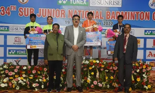 girls singles winner badminton