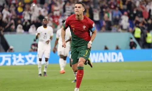 FIFA World Cup: क्रिस्टियानो रोनाल्डो पांच फीफा विश्व कप में गोल करने वाले पहले पुरुष फुटबॉलर बने