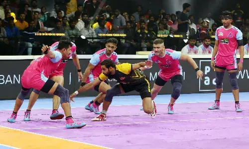 Jaipur Pink Panthers vs Telugu Titans PKL 2022 Jaipur Pink Panthers vs Telugu Titans PKL 2022