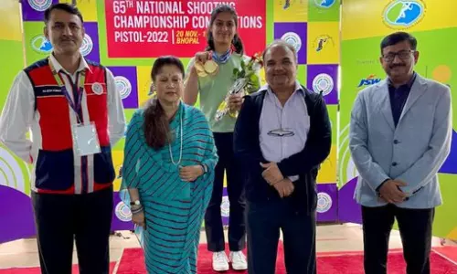 राष्ट्रीय निशानेबाजी: मनु भाकर ने किया शानदार प्रदर्शन, जीते चार स्वर्ण पदक