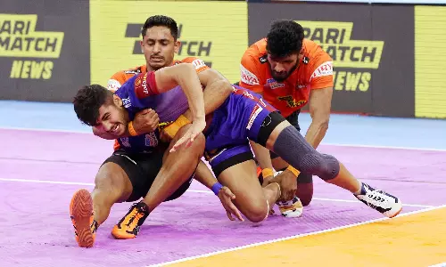 Dabang Delhi defeat U Mumba Dabang Delhi defeat U Mumba