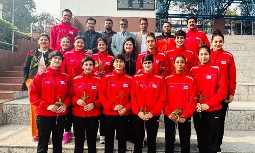 भारतीय महिला हैंडबॉल टीम ने एशियाई खेलों के लिए किया क्वालीफाई भारतीय महिला हैंडबॉल टीम ने एशियाई खेलों के लिए किया क्वालीफाई