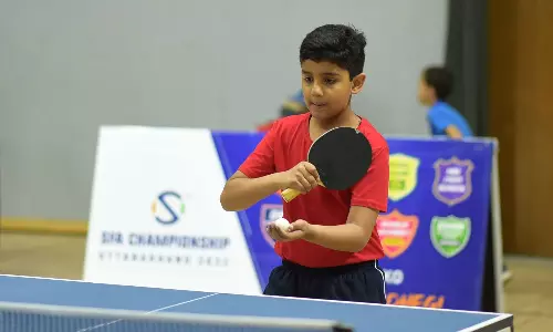 एसएफए चैंपियनशिप उत्तराखंड: केंद्रीय विद्यालय के स्वप्निल ने टेबल टेनिस में दोहरा स्वर्ण जीता एसएफए चैंपियनशिप उत्तराखंड: केंद्रीय विद्यालय के स्वप्निल ने टेबल टेनिस में दोहरा स्वर्ण जीता