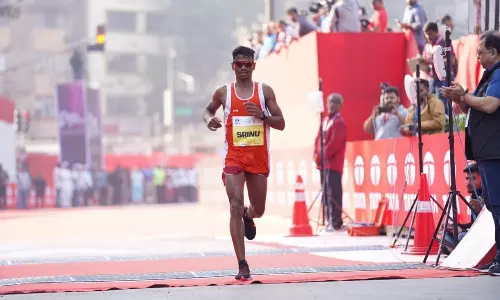टाटा स्टील कोलकाता 25के मैराथन में श्रीनू और संजीवनी पेश करेंगे भारत की चुनौती टाटा स्टील कोलकाता 25के मैराथन में श्रीनू और संजीवनी पेश करेंगे भारत की चुनौती