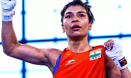 Nikhat Zareen Boxing