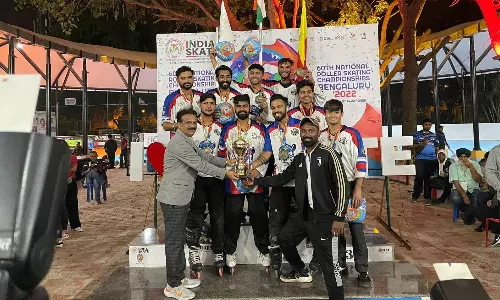 हिमाचल की इनलाइन हॉकी टीम ने राष्ट्रीय चैंपियनशिप में जीता स्वर्ण पदक हिमाचल की इनलाइन हॉकी टीम ने राष्ट्रीय चैंपियनशिप में जीता स्वर्ण पदक