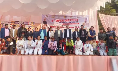 लखनऊ की स्वर्णिमा व अविषा ने सब जूनियर स्टेट तलवारबाजी चैंपियनशिप में जीता स्वर्ण