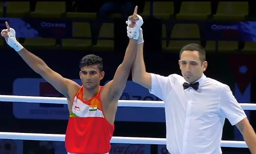 Manish Kaushik Boxing