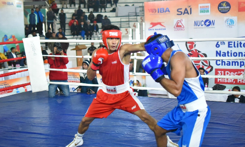 Shiva Thapa Boxing