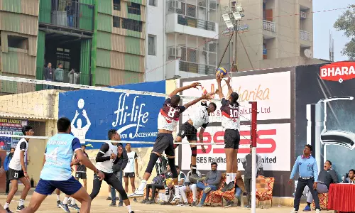 राष्ट्रीय सब जूनियर वॉलीबॉल में विजेता और उपविजेता टीमों के बीच बटेंगे एक लाख रुपए