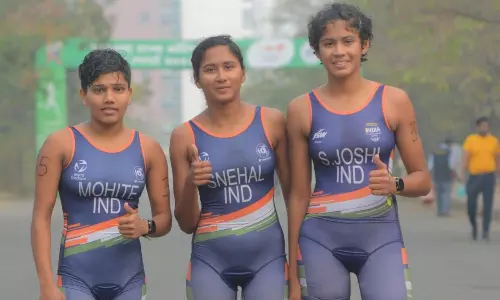 महाराष्ट्र ओलंपिक खेल: ट्रायथलॉन में नागपुर की जोशी बहनों के लिए स्वर्ण और रजत