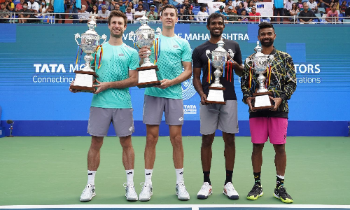 टाटा ओपन महाराष्ट्र: गिले-वीजेन ने भारत के बालाजी-जीवन को हराकर छठा एटीपी युगल खिताब जीता