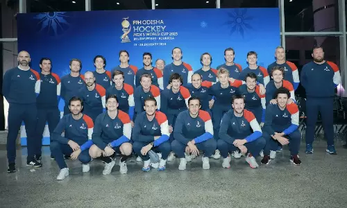 Hockey World Cup: फ्रांस की टीम पहुंची ओडिशा, कोच ने कही यह बात Hockey World Cup: फ्रांस की टीम पहुंची ओडिशा, कोच ने कही यह बात