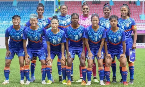 ओलंपिक क्वालीफायर में किर्गिस्तान और तुर्कमेनिस्तान के साथ ग्रुप में भारतीय महिला फुटबाल टीम
