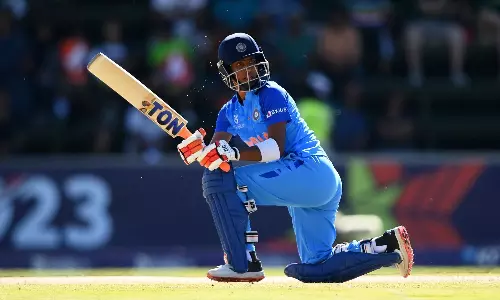U-19 Womens World Cup: भारतीय टीम ने जीत के साथ की अभियान की शुरुआत, साउथ अफ्रीका को 7 विकेट से हराया U-19 Womens World Cup: भारतीय टीम ने जीत के साथ की अभियान की शुरुआत, साउथ अफ्रीका को 7 विकेट से हराया