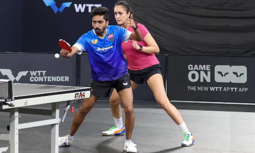 Sathiyan Gnanasekaran Manika Batra