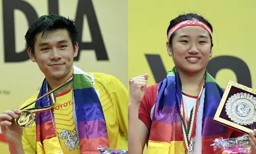 Kunlavut Vitidsarn and An Se Young Kunlavut Vitidsarn and An Se Young