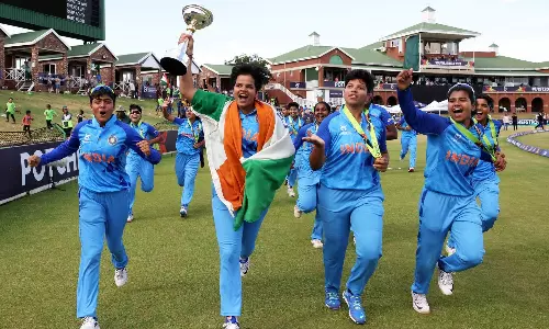 U19 Womens World Cup: जीत के बाद कप्तान शेफाली वर्मा की आंखों में खुशी के आंसू - देखे Video U19 Womens World Cup: जीत के बाद कप्तान शेफाली वर्मा की आंखों में खुशी के आंसू - देखे Video