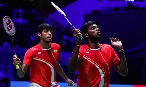 Satwiksairaj Rankireddy and Chirag Shetty Badminton