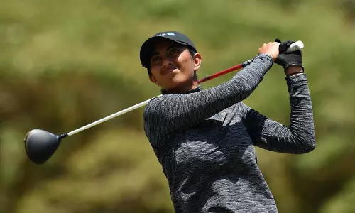 भारतीय गोल्फर अदिति ने एल मरयम कप में हासिल किया तीसरा स्थान