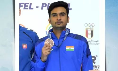 ISSF World Cup: वरुण तोमर को 10 मीटर एयर पिस्टल में कांस्य