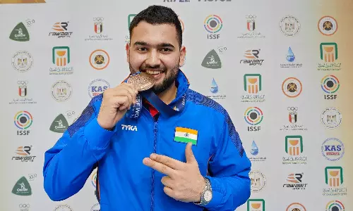 Anish Bhanwala shooting