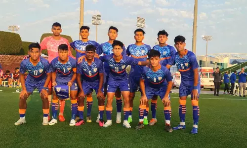 भारत की अंडर-17 मैत्री मैच में कतर पर शानदार जीत भारत की अंडर-17 मैत्री मैच में कतर पर शानदार जीत