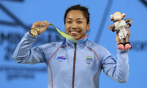 Mirabai Chanu Weightlifting