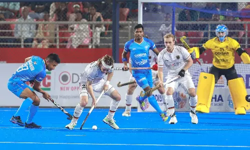 FIH Pro League: भारत ने विश्व चैम्पियन जर्मनी को 3-2 से हराकर उलटफेर किया FIH Pro League: भारत ने विश्व चैम्पियन जर्मनी को 3-2 से हराकर उलटफेर किया
