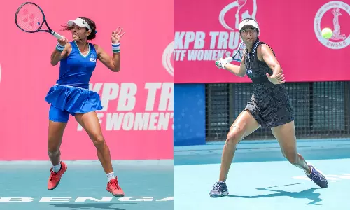 Ankita Raina and Rutuja Bhosale Tennis